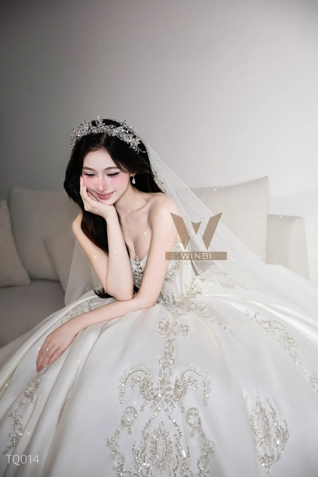 Ảnh chân dung cô dâu
